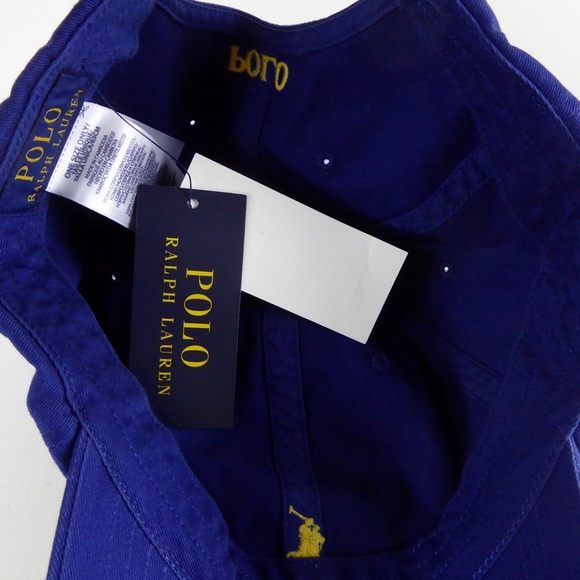 Polo Ralph Lauren Cotton Twill Baseball Cap NWT RL - Picture 4 of 5